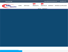 Tablet Screenshot of india-interactive.net